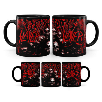 Slayer, Mug black, ceramic, 330ml