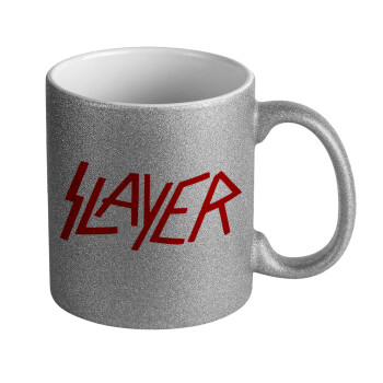 Slayer, Κούπα Ασημένια Glitter που γυαλίζει, κεραμική, 330ml