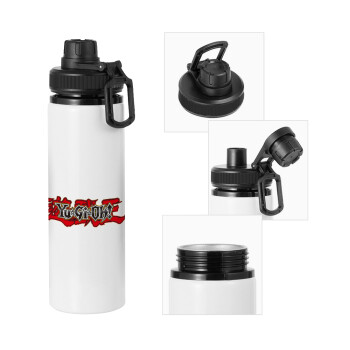 Yu-Gi-Oh, Metal water bottle with safety cap, aluminum 850ml