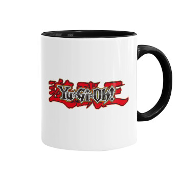 Yu-Gi-Oh, Mug colored black, ceramic, 330ml