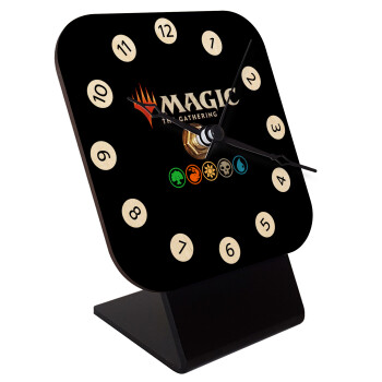 Magic the Gathering, Quartz Table clock in natural wood (10cm)