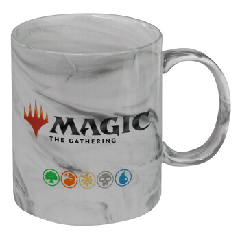 Magic the Gathering, Mug ceramic marble style, 330ml