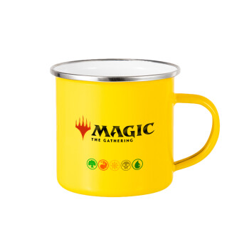 Magic the Gathering, Yellow Enamel Metallic Cup 360ml