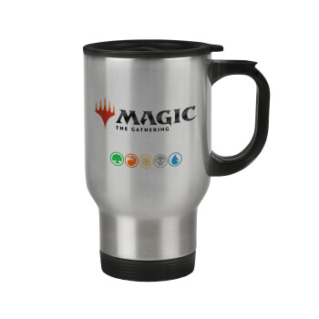 Magic the Gathering, Stainless steel travel mug with lid, double wall 450ml