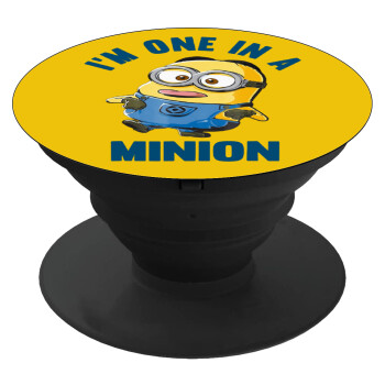 I'm one in a minion, Phone Holders Stand  Black Hand-held Mobile Phone Holder