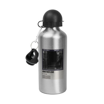 Tom Odell, another love, Metallic water jug, Silver, aluminum 500ml
