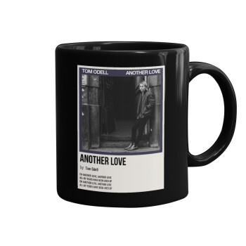 Tom Odell, another love, Mug black, ceramic, 330ml