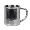 Mug Stainless steel double wall 300ml