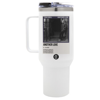 Tom Odell, another love, Mega Stainless steel Tumbler with lid, double wall 1,2L