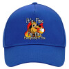 Ultimate Adult Hat BLUE, (100% COTTON DRILL, ADULT, UNISEX, ONE SIZE)