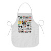 Chef Apron Short Full Length Adult (63x75cm)