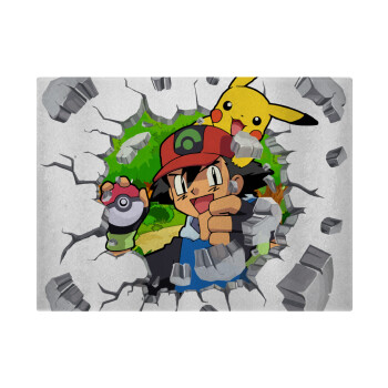 Pokemon brick, Επιφάνεια κοπής γυάλινη (38x28cm)
