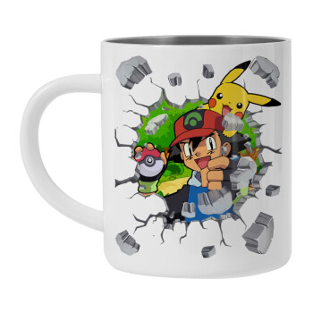 Pokemon brick, Mug Stainless steel double wall 300ml