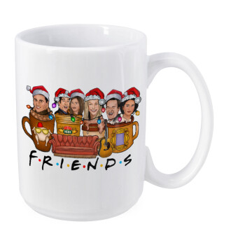 FRIENDS xmas, Κούπα Mega, κεραμική, 450ml