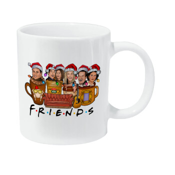 FRIENDS xmas, Κούπα Giga, κεραμική, 590ml