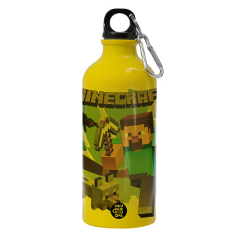 Minecraft Alex and friends, Water bottle 600ml