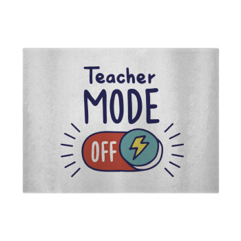 Teacher mode, Επιφάνεια κοπής γυάλινη (38x28cm)