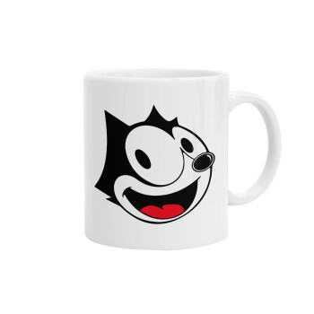 Felix the cat, Ceramic coffee mug, 330ml (1pcs)