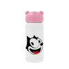 Pink stainless steel thermal flask, 320ml