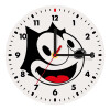 Wooden wall clock (20cm)