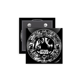 Star Wars Disk, Κονκάρδα παραμάνα τετράγωνη 5x5cm