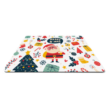 Merry x-mas pattern, Mousepad rect 27x19cm