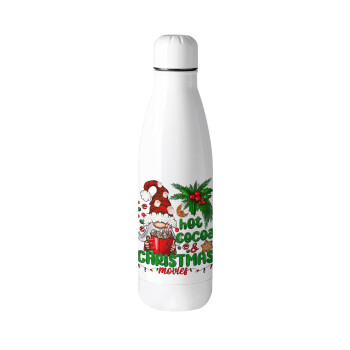 Hot cocoa and Christmas movies, Metal mug thermos (Stainless steel), 500ml
