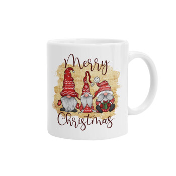 Xmas Elves, Ceramic coffee mug, 330ml