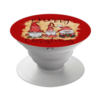 Xmas Elves, Phone Holders Stand  White Hand-held Mobile Phone Holder