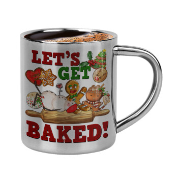 Let's get baked, Double-wall metal cup for espresso (220ml)