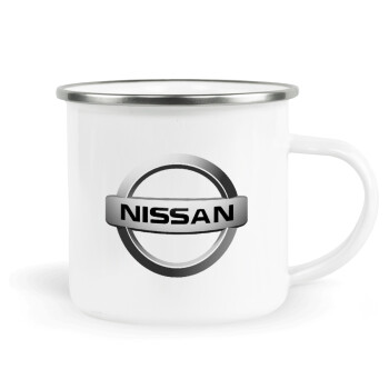 nissan, Κούπα Μεταλλική εμαγιέ λευκη 360ml