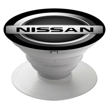 nissan, Phone Holders Stand  Λευκό Βάση Στήριξης Κινητού στο Χέρι