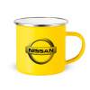 Yellow Enamel Metallic Cup 360ml