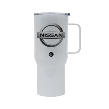 nissan, Mega Stainless steel Tumbler with lid, double wall 750L