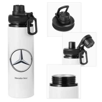 mercedes, Metal water bottle with safety cap, aluminum 850ml