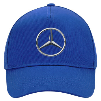 mercedes, Ultimate Adult Hat BLUE, (100% COTTON DRILL, ADULT, UNISEX, ONE SIZE)