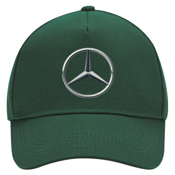 mercedes, Adult Ultimate Hat GREEN, (100% COTTON DRILL, ADULT, UNISEX, ONE SIZE)