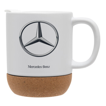 mercedes, Ceramic coffee mug Cork (MAT), 330ml (1pcs)