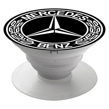 mercedes, Phone Holders Stand  White Hand-held Mobile Phone Holder