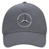 Ultimate Adult Hat Grey, (100% COTTON DRILL, ADULT, UNISEX, ONE SIZE)