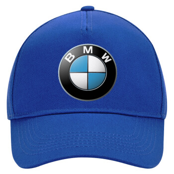 BMW, Ultimate Adult Hat BLUE, (100% COTTON DRILL, ADULT, UNISEX, ONE SIZE)