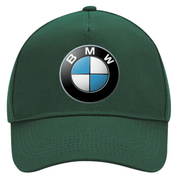 BMW, Adult Ultimate Hat GREEN, (100% COTTON DRILL, ADULT, UNISEX, ONE SIZE)