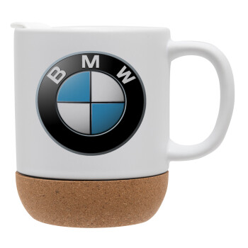 BMW, Ceramic coffee mug Cork (MAT), 330ml (1pcs)