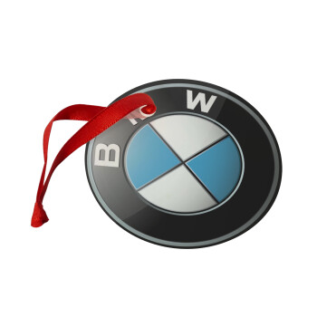 BMW, Christmas ornament glass 9cm