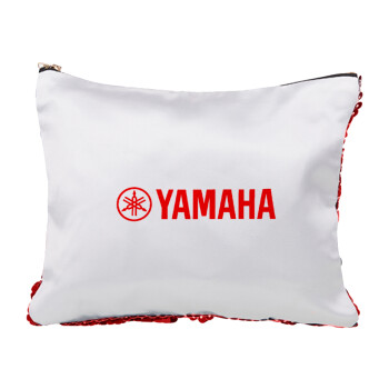 Yamaha, Red sequin cosmetic bag