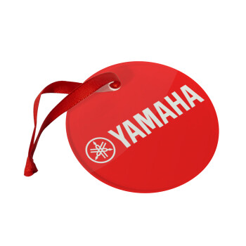 Yamaha, Christmas ornament glass 9cm