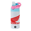 Children's hot water bottle, stainless steel, with safety straw, Pink/BlueCiel (360ml) BPA FREE