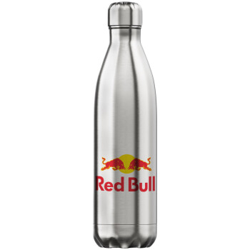 Redbull, Μεταλλικό παγούρι θερμός Inox (Stainless steel), διπλού τοιχώματος, 750ml