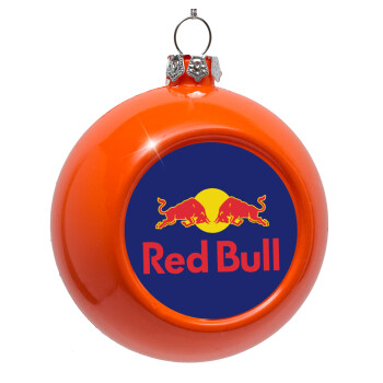 Redbull, Orange Christmas tree ornament bauble 8cm