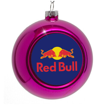 Redbull, Purple Christmas tree ornament bauble 8cm